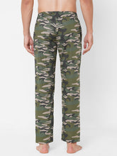 Men's Printed, Multicolor, Cotton, Regular Fit, Elasticated, Waistband, Pyjama  With Side Pockets